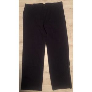 GH Bass & Co. Mens Blue night Cotton Wilton Chino Pants NWT 38W x 32L